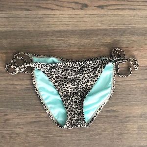 Leopard Print Bikini Bottoms